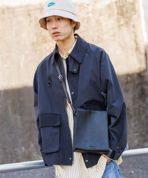 niko and…（ニコアンド） ブルゾン MEDIUM ブラック メンズ : ZOZOTOWN