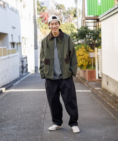 niko and…（ニコアンド） ブルゾン MEDIUM ブラック メンズ : ZOZOTOWN