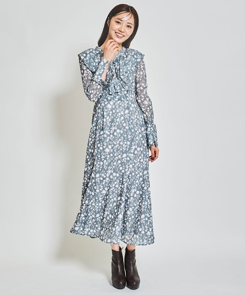 「31 Sons de mode」 長袖ワンピース 36 ホワイト レディース_画像2