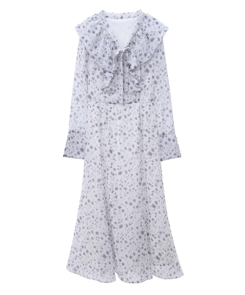 「31 Sons de mode」 長袖ワンピース 36 ホワイト レディース_画像9