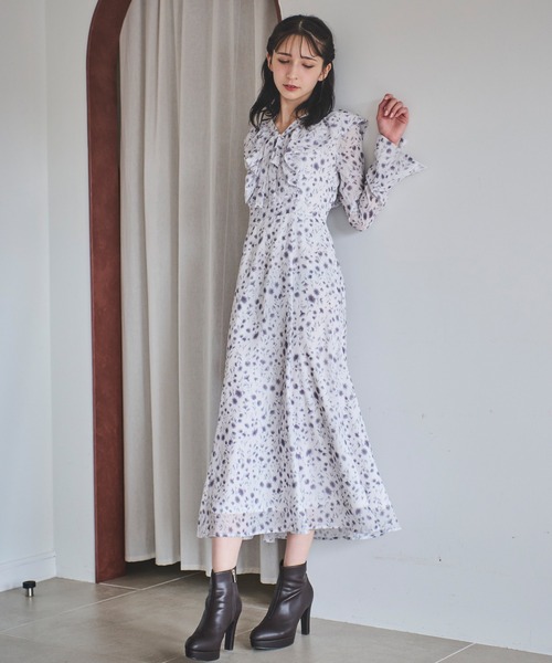 「31 Sons de mode」 長袖ワンピース 36 ホワイト レディース_画像10