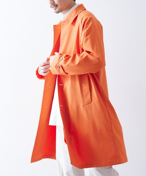 「417 EDIFICE」 ステンカラーコート MEDIUM ベージュ メンズ_画像3