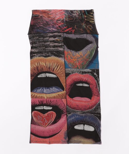 Desigual（デシグアル） スカート アートグラフィック ニット膝丈