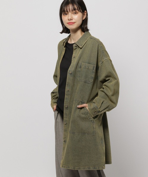 niko and…（ニコアンド） デニムジャケット FREE ブルー レディース