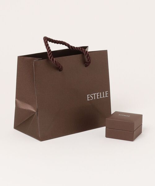 「ESTELLE」 ピアス(両耳用) - ピンクゴールド レディース_画像3