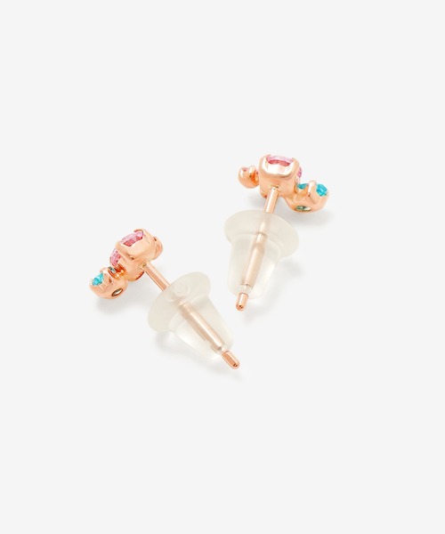 「ESTELLE」 ピアス(両耳用) - ピンクゴールド レディース_画像6