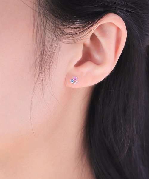 「ESTELLE」 ピアス(両耳用) - ピンクゴールド レディース_画像7