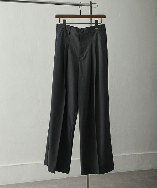 「Nilway」 スラックス LARGE ネイビー メンズ_画像2