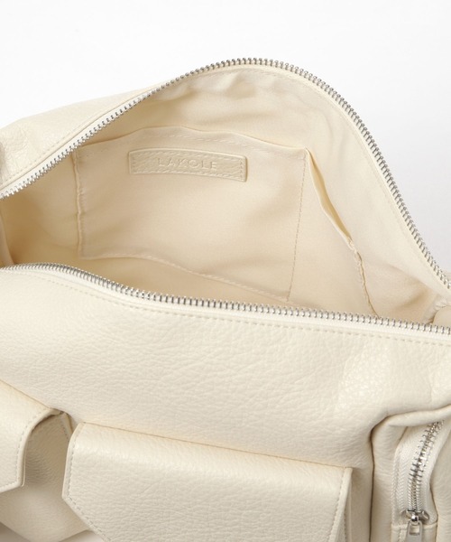 LAKOLE（ラコレ） ショルダーバッグ バッグ ダブルベルトポケットワン