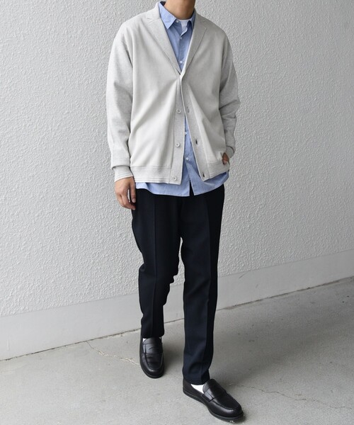 SHIPS any 「SHIPS any」 カーディガン MEDIUM ライトグレー メンズ