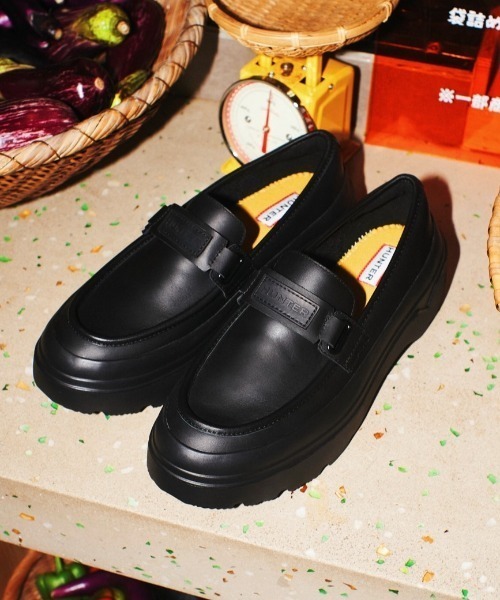 「HUNTER」 シューズ - オフホワイト レディース_画像9