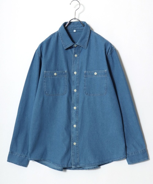 シャツ 2026SS DENIM WORK SHIRTS/デニム ワークシャツ レディース