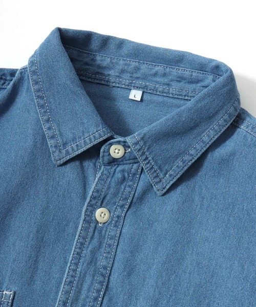 シャツ 2026SS DENIM WORK SHIRTS/デニム ワークシャツ レディース