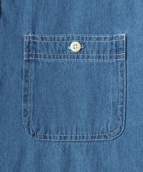 シャツ 2026SS DENIM WORK SHIRTS/デニム ワークシャツ レディース