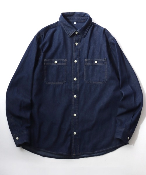 シャツ 2026SS DENIM WORK SHIRTS/デニム ワークシャツ レディース