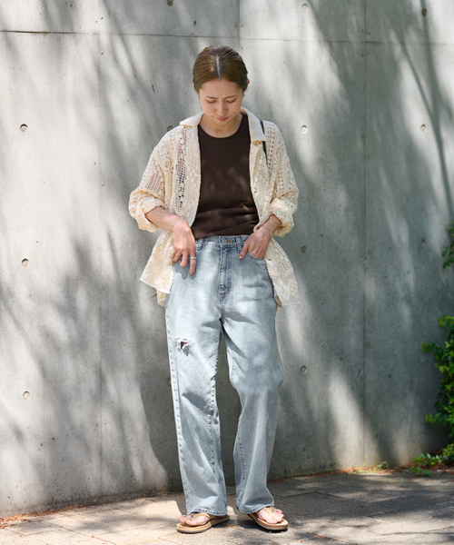 FRAMeWORK（フレームワーク） 「Johnbull」デニムパンツ SMALL ブルー