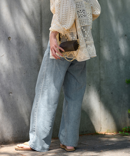 FRAMeWORK（フレームワーク） 「Johnbull」デニムパンツ SMALL ブルー