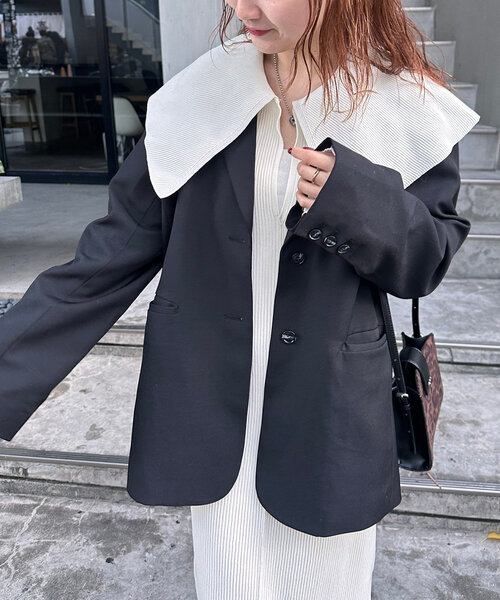 「mystic」 ニットワンピース 1 ブラック レディース_画像5