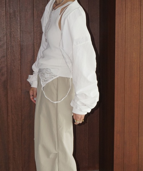 「chuclla」 ジャケット FREE ブラック レディース_画像3