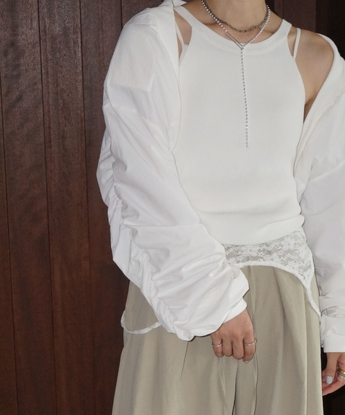 「chuclla」 ジャケット FREE ブラック レディース_画像8