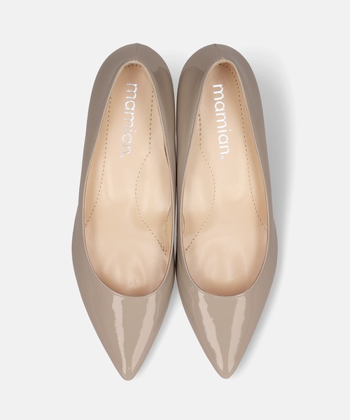 「MAMIAN」 パンプス 24.0cm ブラック レディース_画像9