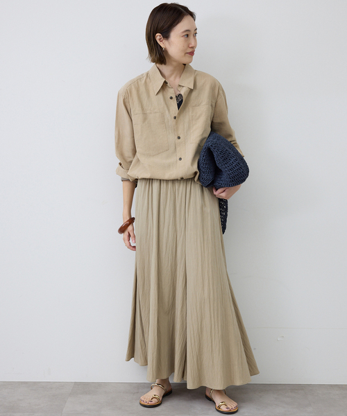 SLOBE IENA（スローブイエナ） ブラウス シャツ ビンテージワッシャー