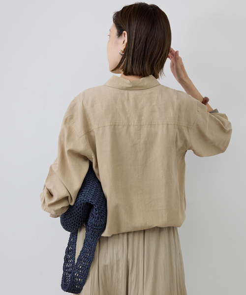 SLOBE IENA（スローブイエナ） ブラウス シャツ ビンテージワッシャー