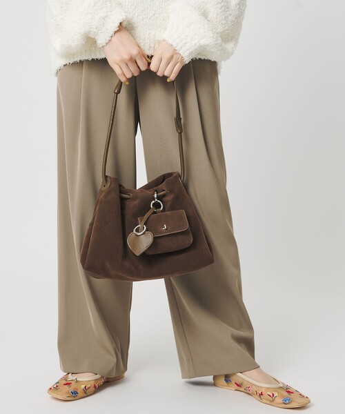 BEAUTY＆YOUTH UNITED ARROWS ショルダーバッグ バッグ スエードライク