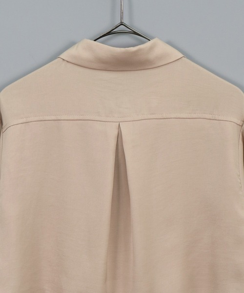 「&g'aime」 長袖シャツ FREE ベージュ レディース_画像2