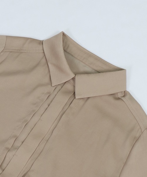 「&g'aime」 長袖シャツ FREE ベージュ レディース_画像3