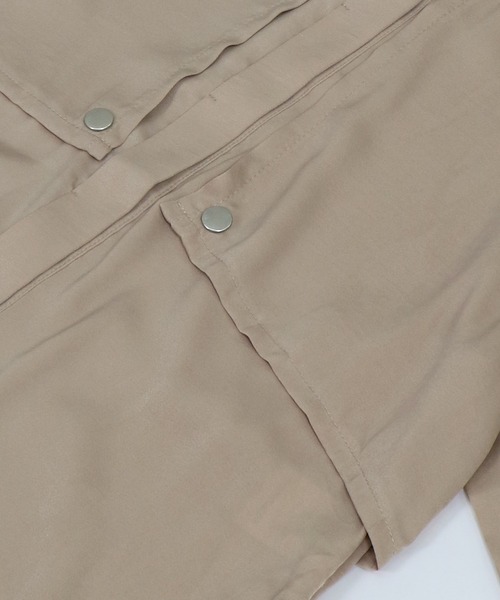 「&g'aime」 長袖シャツ FREE ベージュ レディース_画像8