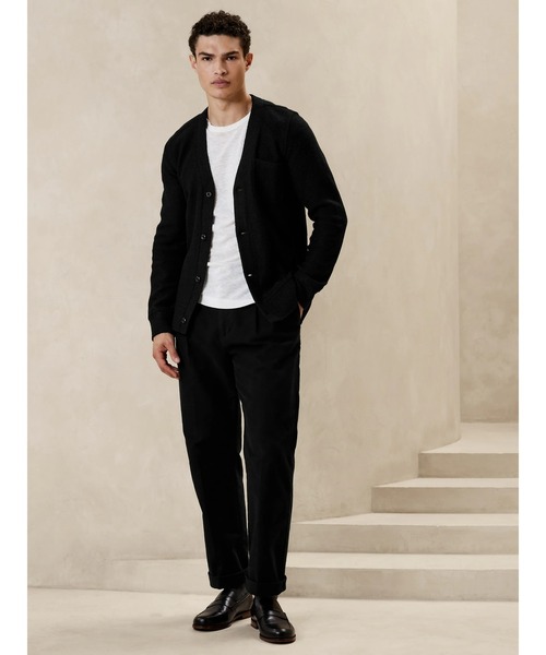 「BANANA REPUBLIC FACTORY STORE」 カーディガン X-LARGE キャメル メンズ_画像5