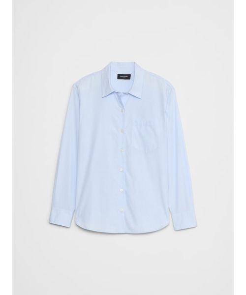 [BANANA REPUBLIC FACTORY STORE] рубашка с длинным рукавом X-SMALL белый женский 