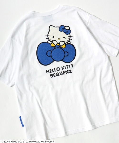 ［新品未使用］CITEN サンリオ HELLO KITTY キティーTシャツ sanrio（サンリオ） tシャツ 半袖 HELLO KITTY EMBROIDERY TEE/ハロー