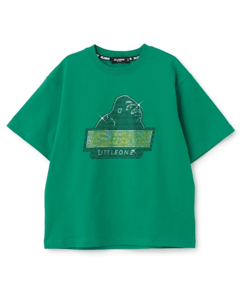 XLARGE KIDS（エクストララージ キッズ） tシャツ ラインストーンOG