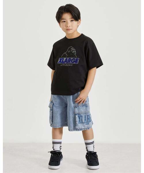 tシャツ ラインストーンOG 半袖Tシャツ キッズ 子供服 男の子の画像