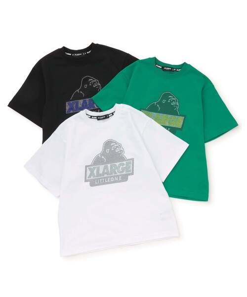XLARGE Tシャツ　120 半袖　セット XLARGE KIDS（エクストララージ キッズ） tシャツ ラインストーンOG