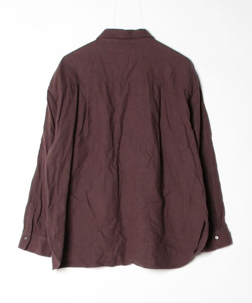 「RNA-N」 長袖ネルシャツ M ブラウン レディース_画像2