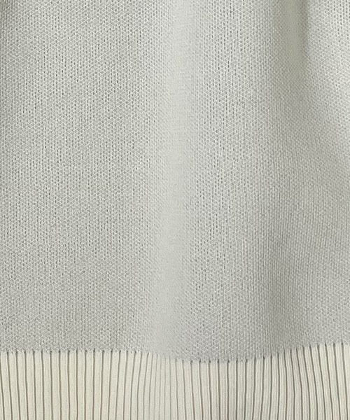 「abahouse mavie」 長袖ニット フリー チャコールグレー レディース_画像8