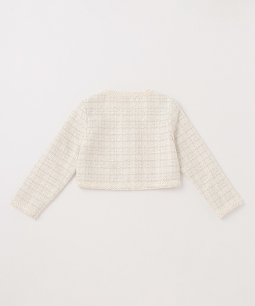 kate spade new york kids ツイードジャケット 120cm kate spade new york childrenswear 「kate kids」 「KIDS」ツイード
