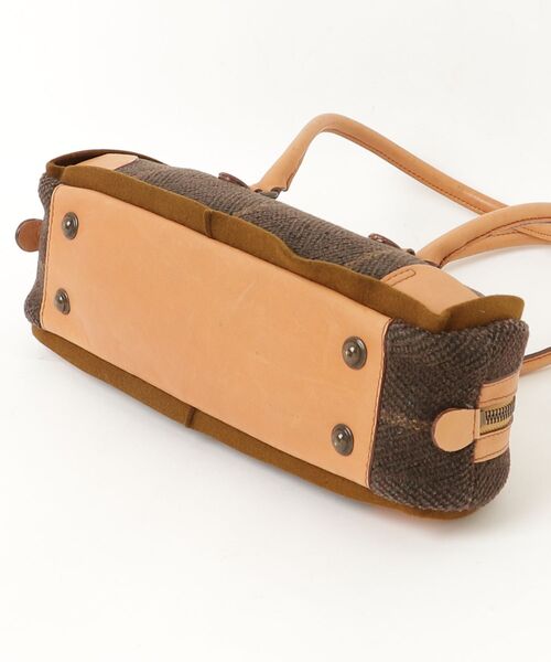 「eb.a.gos」 チェック柄トートバッグ - ブラウン レディース_画像3