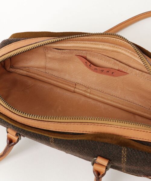 「eb.a.gos」 チェック柄トートバッグ - ブラウン レディース_画像4