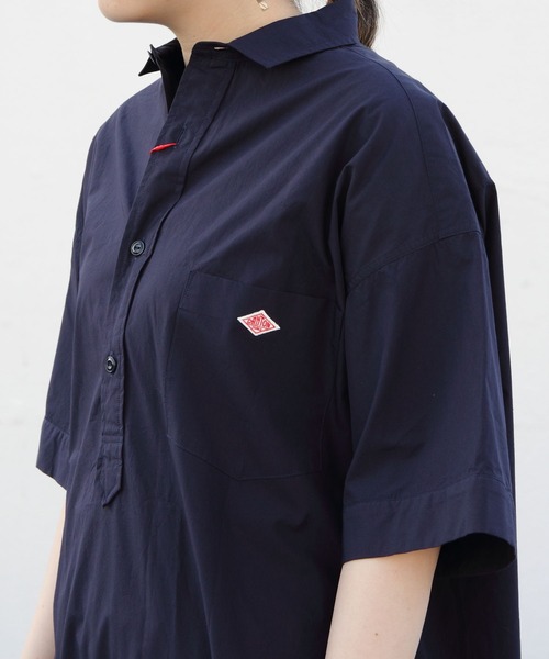 Danton（ダントン） シャツワンピース 36 ベージュ レディース