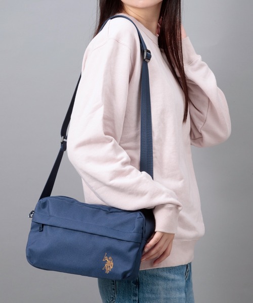 ショルダーバッグ バッグ 「U.S. POLO ASSN.」ユーエスポロアッスン スクエアショルダー USPA-2737 レディース メンズの画像