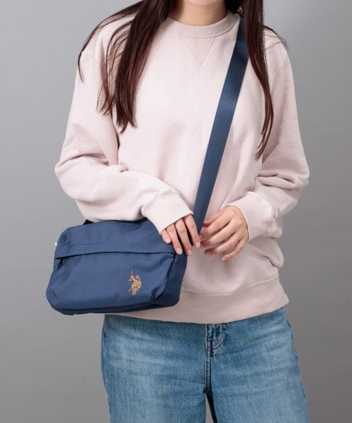 ショルダーバッグ バッグ 「U.S. POLO ASSN.」ユーエスポロアッスン スクエアショルダー USPA-2737 レディース メンズの画像