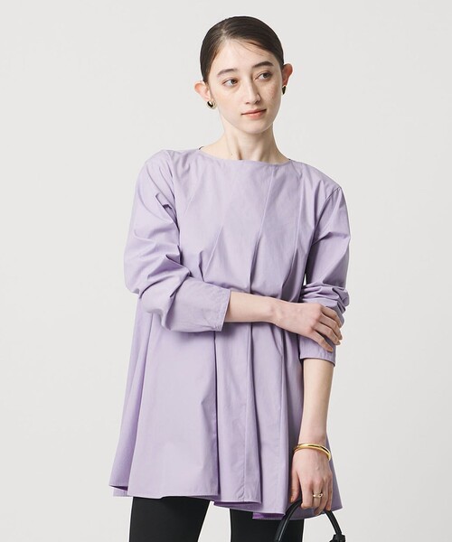 ユナイテッドアローズ　バイアスフレアチュニック UNITED ARROWS（ユナイテッドアローズ） ブラウス シャツ バイアス