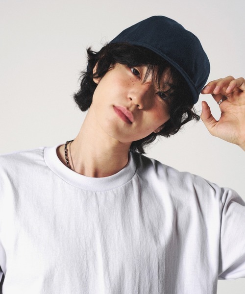 「elldu」 キャップ FREE ネイビー レディース_画像7