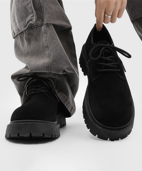 「CALIFORNIA OUTFITTERS」 シューズ 44 ブラック メンズ_画像2