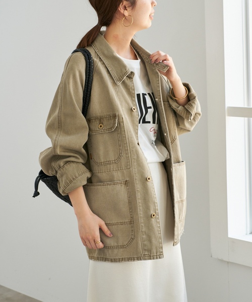 「Spick \u0026 Span」 「5 1/2」ジャケット 28 ベージュ レディースの画像