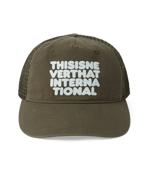 thisisneverthat（ディスイズネバーザット） メッシュキャップ